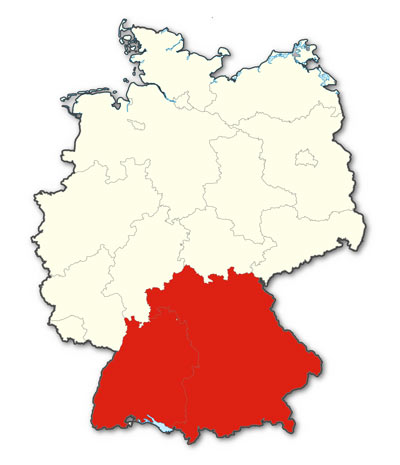 Studentenwohnungen im Süden Deutschlands
